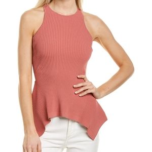 Cinq a Sept Rib Knit Nwt top size small